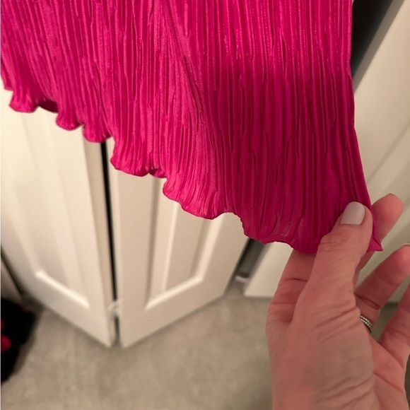 Vintage After Dark Pink Slip Dress and Jacket - Picture 2 of 16